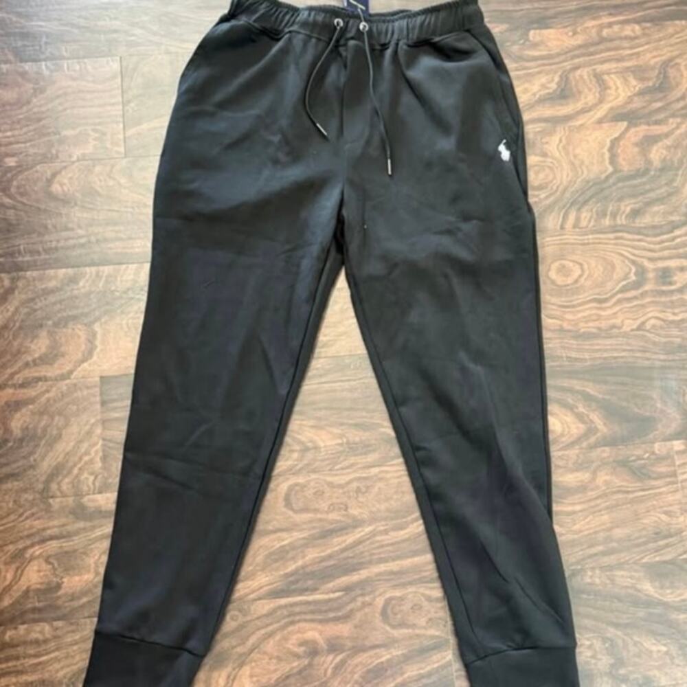 Black Polo Sweatpants